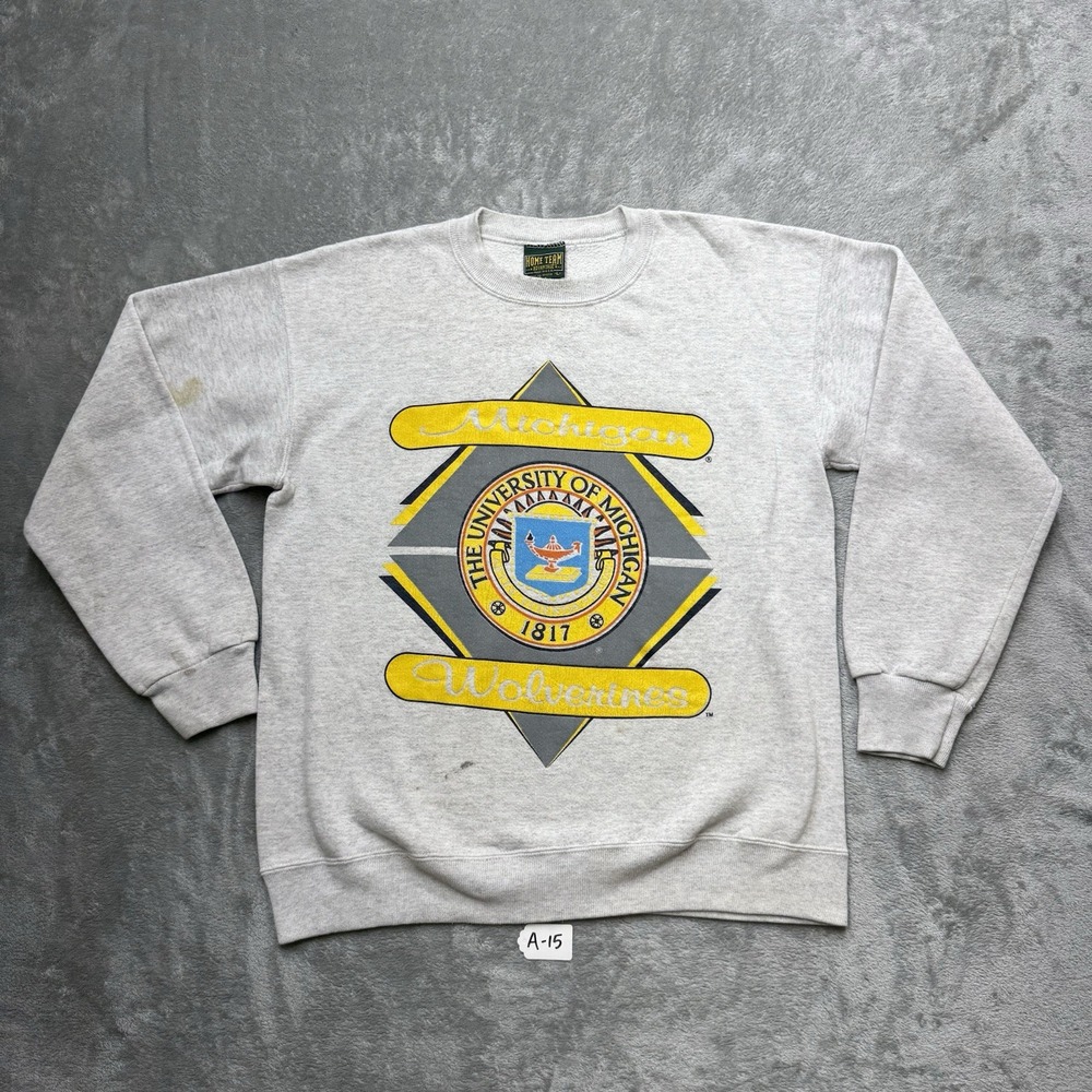 vintage michigan wolverines The University Of Michigan Crewneck Size Large USA